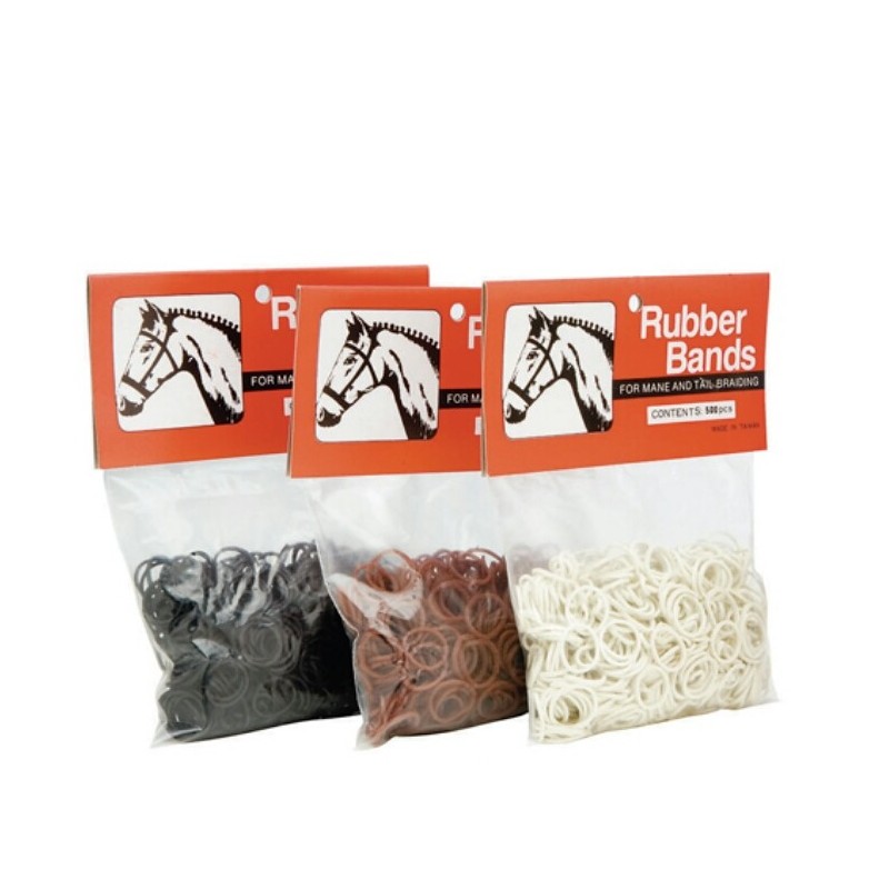 Gomas para crines ( 500 unidades)