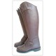 Bota hipica modelo 1574 con cremallera delantera, hebilla y protección de estribo.