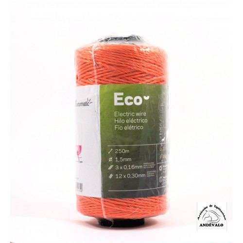 Hilo de pastor electrico naranja pastormatic ( 250 metros )