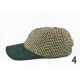 Gorras de visera ajustables con velcro.