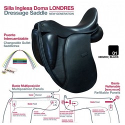 Silla Inglesa Doma Londres (Completa con sudadero pvc)